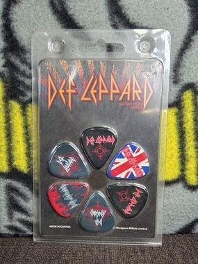 Def Leppard Guitar Pick 6-Pack